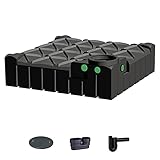 REGENTA Regenwassertank Flachtank Zisterne 3000 Liter KOMPAKT inkl. Grundausstattung