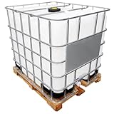 REKUBIK 1000l IBC Tank Ballasttank DN150/50 auf Holzpalette (Gebraucht/Gespült)
